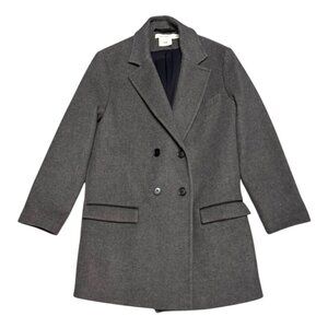 ISABEL MARANT x HM Collab Wool Business Casual Winter Pea Coat Trench Womens 4